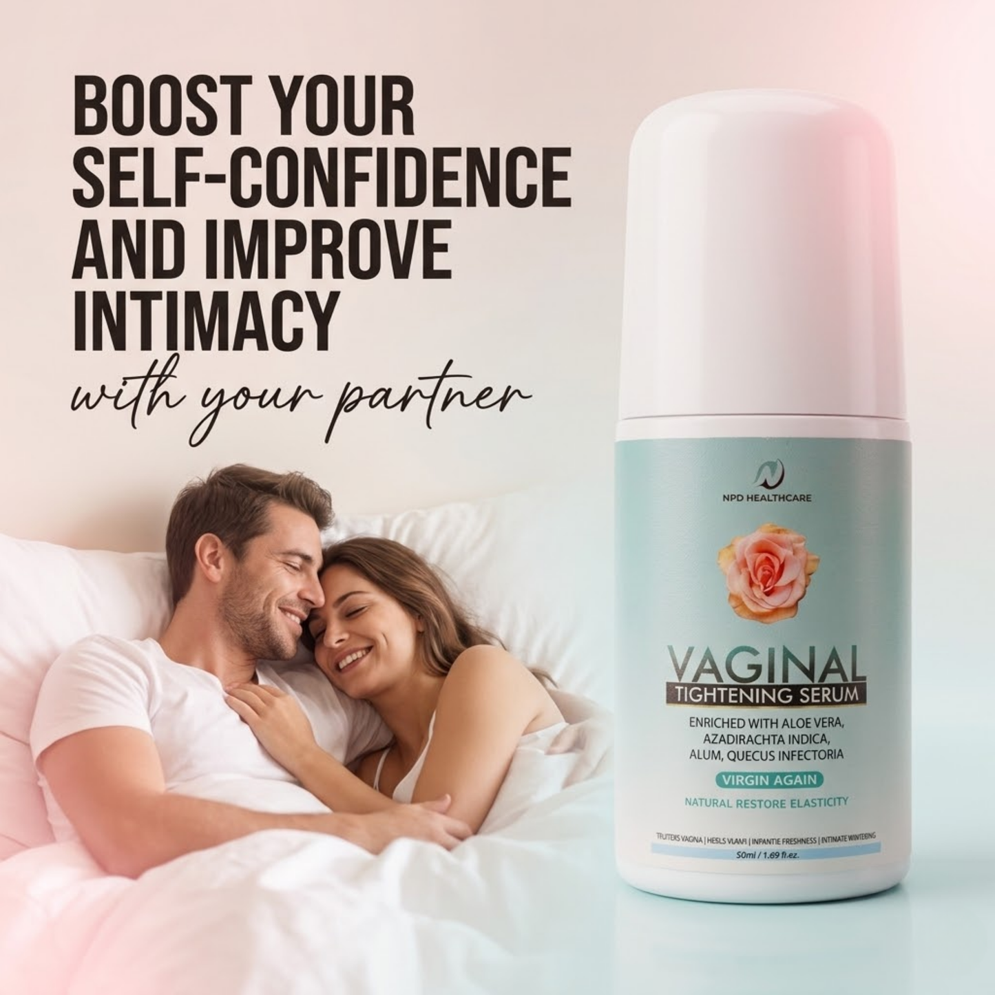 Vaginal Tightening Serum for Women | Majufal & Neem Extracts | Feminine Hygiene & Skin Firmness Care