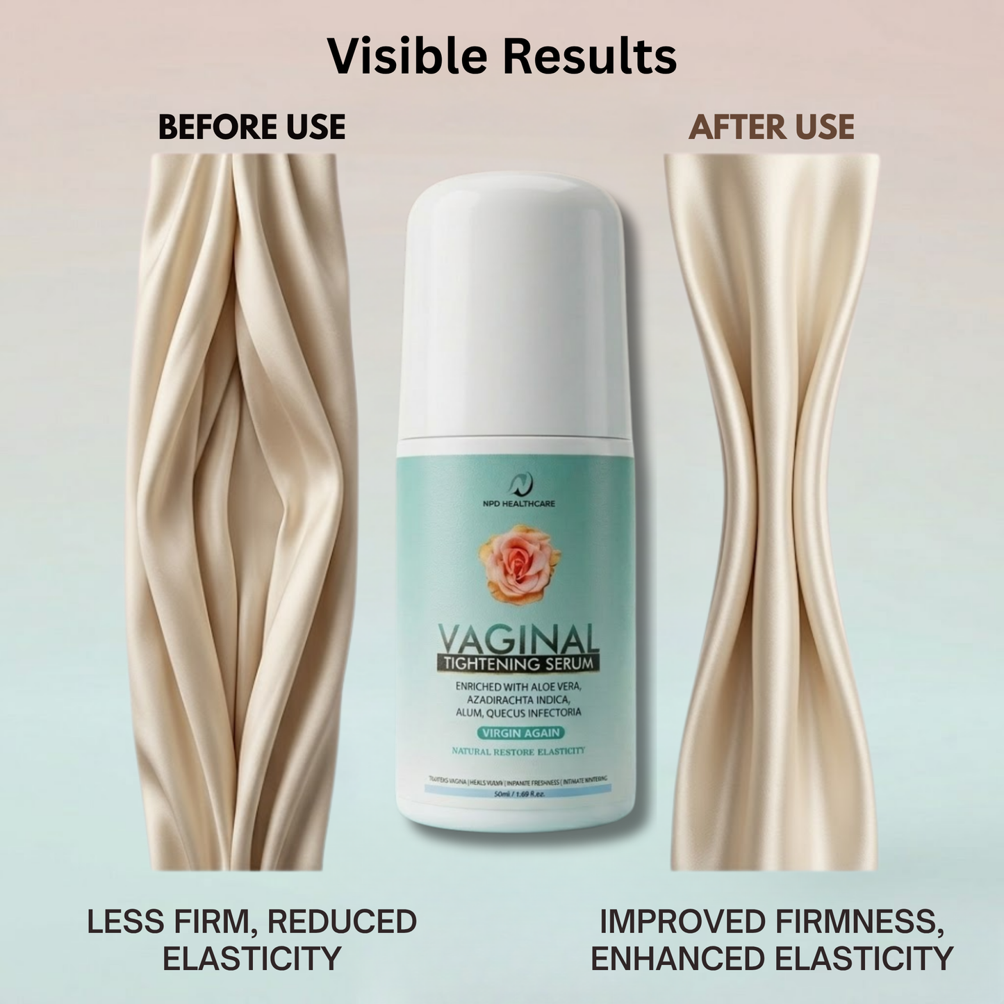 Vaginal Tightening Serum for Women | Majufal & Neem Extracts | Feminine Hygiene & Skin Firmness Care