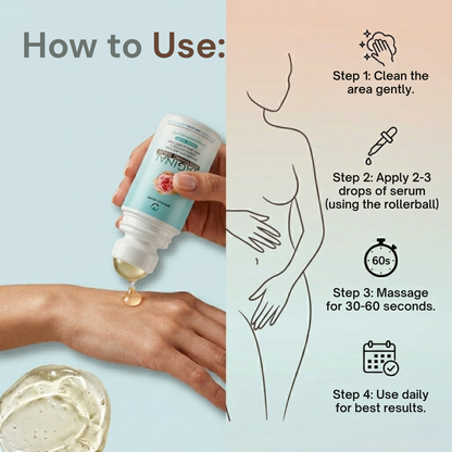 Vaginal Tightening Serum for Women | Majufal & Neem Extracts | Feminine Hygiene & Skin Firmness Care